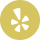 gold Yelp logo